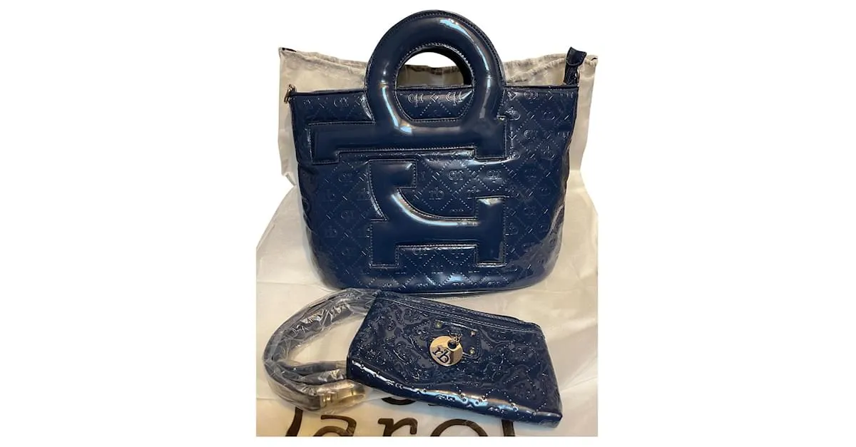 ROCCOBAROCCO Bolsos de mano Azul marino 