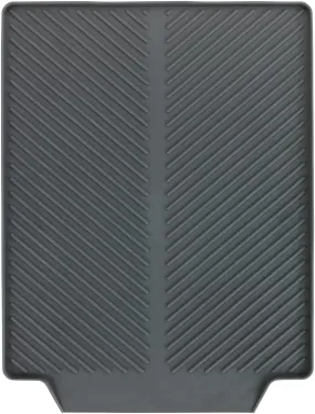 WENKO Esterilla para escurrir Linea gris - Esterilla de secado, esterilla de fregadero para vajilla, Plástico (TPR), 40 x 3 x 30